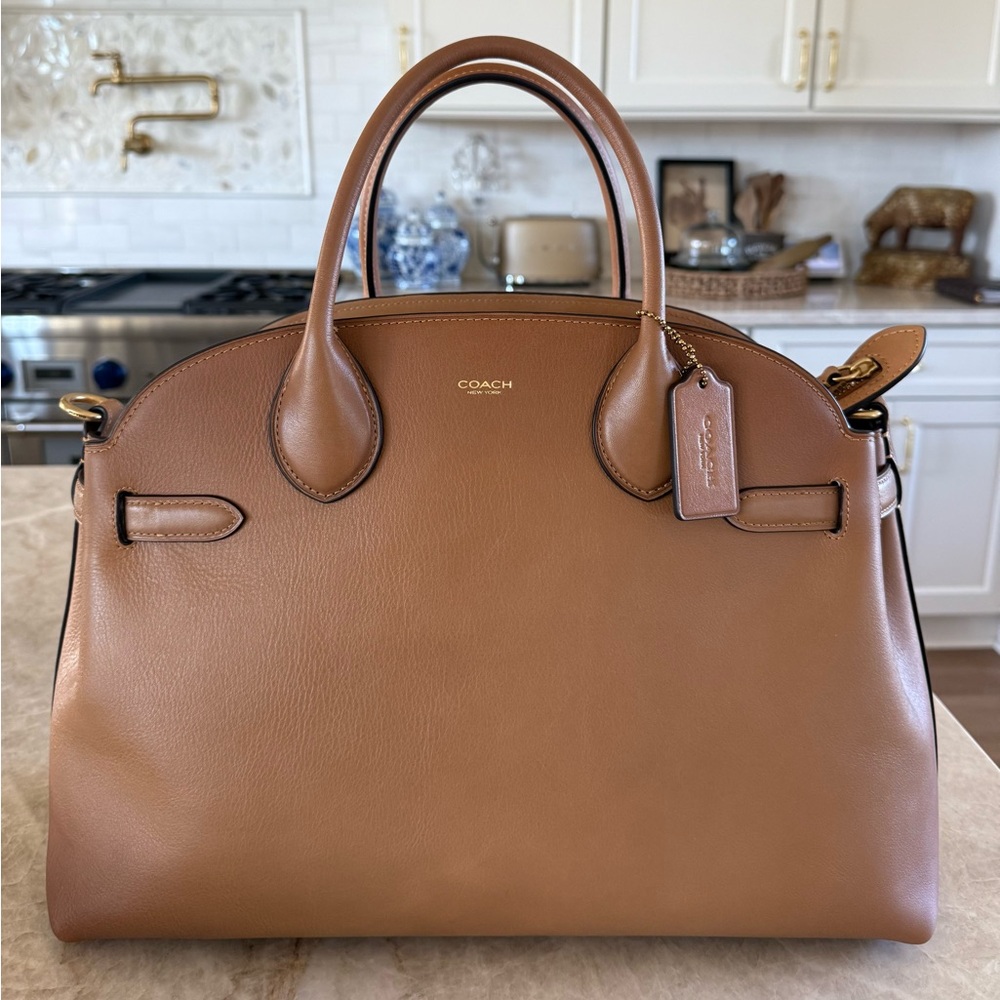 Coach Brown Leather Satchel